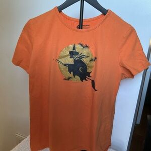 Holiday Editions Orange Graphic Tee